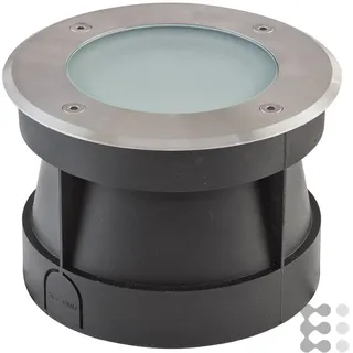 EVN Bodeneinbaustrahler Aluminium 12,5 cm IP67 LED 950 lm silber/weiß