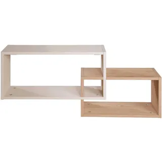 Roba Wandregal Jil , Kaschmir , Holzwerkstoff , Uni , 91x41.5x18 cm , Wohnzimmer, Regale, Wandregale