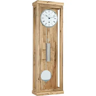 Pendeluhr Eisbuche 31-Tage-Werk - Hermle Modell: 70996-T30761 - Braun, Weiß