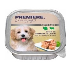 PREMIERE Petit Pâté Truthahn & Lamm 44x150 g