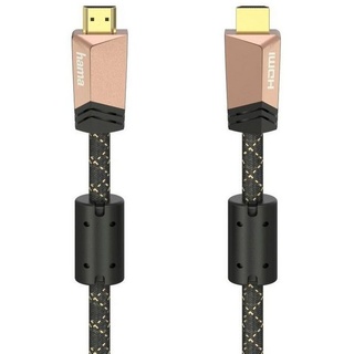 Hama HDMI Anschlusskabel HDMI-A Stecker HDMI-A Stecker 1,50 m Braun 00205025