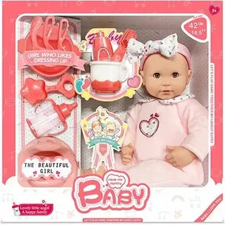 Bobas 42Cm + Zubehör 11 Stück 35X14X35 8937