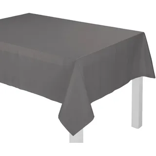 Tischdecke WIRTH "NEWBURY" Gr. 2, grau, B:120cm L:120cm, Baumwolle, Polyester, Tischdecken, Tischdecke