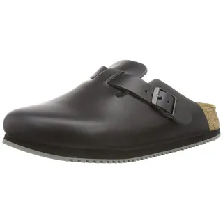Birkenstock Boston Super Grip Naturleder schwarz 45