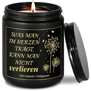 Schwarz Trauerkerze, Lavendeluft Duftkerze Aus Sojawachs, Trauergeschenk Duftkerze Geschenk, Trauerkerzen Deko, Gedenkkerze Für Verstorbene, Trauer Geschenk Für Alle Altersgruppen 3.5 oz (C)