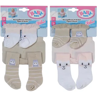 BABY BORN MGA BABY born Strumpfhose&Socken Schäfchen 4 - Beige