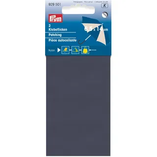 Prym Nylon Reparaturflicken marine, 6,5 x 14 cm