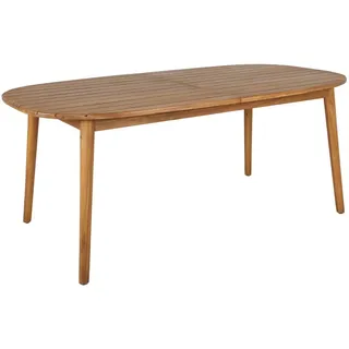 barths Siena Ausziehtisch 180,0-240,0 x 100,0 x 75,0 cm Braun