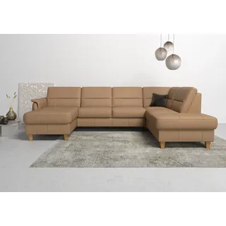 Home Affaire »Palmera U-Form, B: 308 cm« optional Bettfunktion & Bettkasten, Federkern,