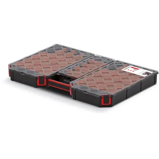 Kistenberg Organizér s přepážkami a krabičkami TAGER 577 x 390 x 60 mm - Grau