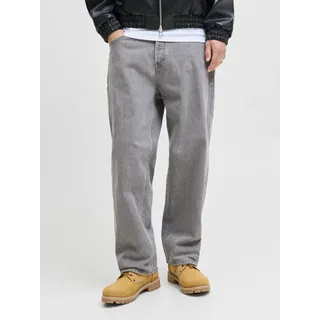 JACK & JONES Male Baggy fit Jeans - Grey denim), - 33 - 32,