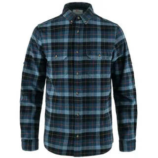 Fjällräven Herren Singi Heavy Flannel Shirt, Dark Navy/Indigo Blue, 3XL