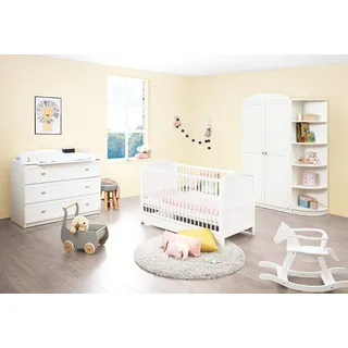 Pinolino PINOLINO, 100025B Kinderzimmer 'Laura' breit, Weiß