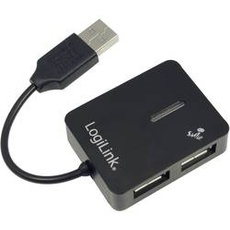 Bild UA0139 4 Port USB 2.0-Hub Schwarz