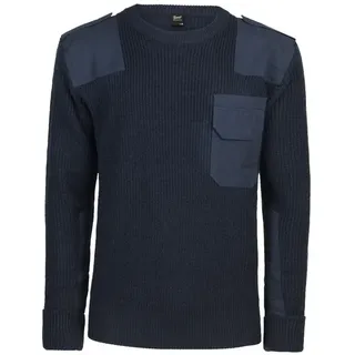 Brandit Textil Pullover Rundhals Blau M