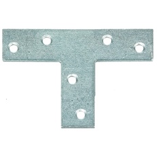 Bild Alberts Flachverbinder T-Form | sendzimirverzinkt | 70 x 50 x 16 mm | 50er Set