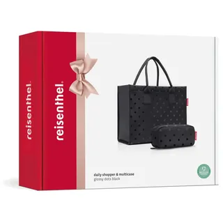 Reisenthel Daily Shopper set glossy dots black