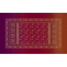 Bild Brenta Tischdecke aus 100% Baumwolle, Panama-Gewebe in der Farbe Rubinrot R1, Maße: 150x250 cm - 9326078