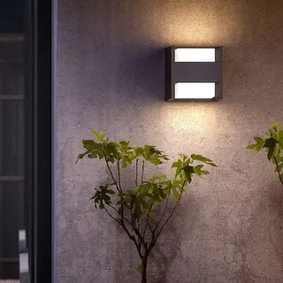 Philips Arbour Wandleuchte, LED, anthrazit