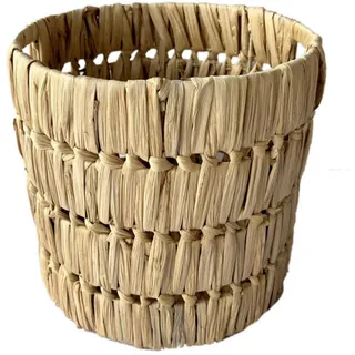 Landscape Korb , Naturfarben , Metall, Naturmaterialien , 26 l , rund , 30.5 cm , Handmade in Vietnam , Ordnen & Aufbewahren, Körbe, Dekokörbe