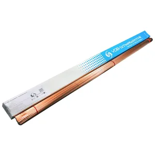 Schweissdraht WSG2 WIG [ 1.6 & 2.4 mm - je 500g ] Universal 1.5125 W3Si1 | Stahl TIG Schweißstäbe zum Schweißen von Stahl ER 70 S-6 G3Si1 - MIX aus 2 Durchmessern