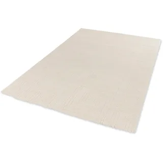 Schöner Wohnen Schöner WOHNEN-Kollektion Teppich »Pure 6317-243« rechteckig 22 mm Höhe Kurzflor, Hoch Tief Struktur, Wohnzimmer, Schöner Wohnen Kollektion, beige