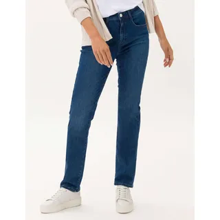 Brax Carola High Waist Straight Fit Blau 30/31