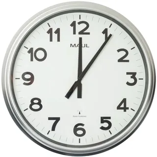 Maul Wanduhr MAULride 61RC 9056195 silber