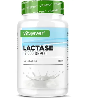 Vit4ever Laktase Depot 22.000 Tabletten 120 St.