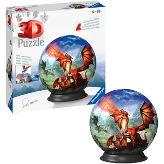 Ravensburger Puzzle 3D Puzzle-Ball Mystische Drachen (11565)