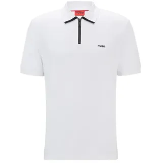 Hugo Dalomino 10257070 Kurzarm-poloshirt - White - XL