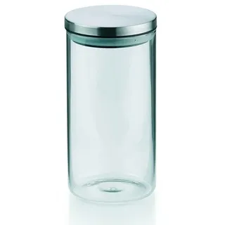 Kela Vorratsdose Baker Glas 19,5cm 9,5cmØ 1,1l, 10768 - Transparent