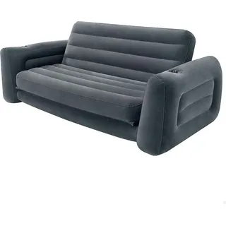 Intex Schlafcouch Futon 2-Sitzer Grau