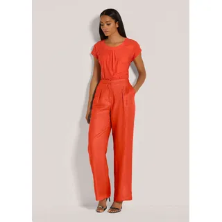 Madeleine Bundfaltenhose orange 21
