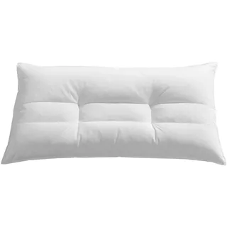 Haeussling Nackenstützkissen »Traumulus« Füllung: Füllung mitte: weiße neue Federn, Klasse I (100% Federn). Füllung oben/unten: weiße neue Federn und Daunen, Klasse I, ( 85% Federn, 15% Daunen) 1-tlg., 1 Stk. tlg., weiß