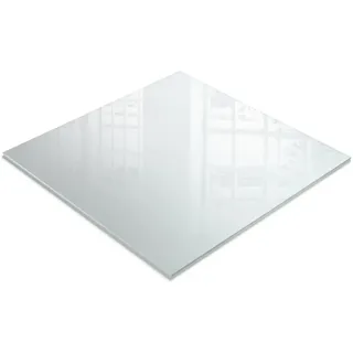 Tulup Glasplatte Milchglasfolie 60x60 , Transparent , Glas , Quadratisch , 60x0.4x60 cm , Esszimmer, Esstische, Tischsysteme