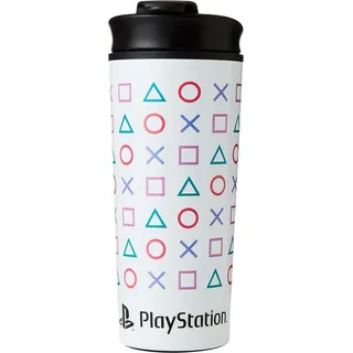 Edelstahl-Reisebecher Playstation, 450 ml