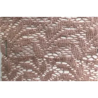 Vorhang HOME WOHNIDEEN "PANILIA" Gr. 1, rosa, B:140cm H:145cm, Wirkware, Polyester, Gardinen, Vorhang, Kombibandschal PANILIA mit Raschelspitze
