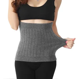 PHCOZY 1 Winter Nierenwärmer Kaschmir Rückenwärmer Gürtel Elastisch Taille Wärmer Unterstützung Leibwärmer Hüftwärmer Damen Kaschmir Wärmeschutzwinter für Damen Herren Kinder