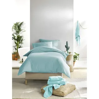 De Witte Lietaer bettbezug Olivia140x200/220 cm Baumwolle, hellblau - Hellblau