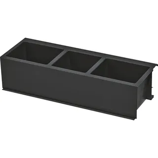 ninka sideBOX für TANDEMBOX Höhe D 1-tlg. silber