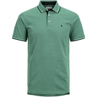 JACK & JONES Poloshirt »JJEPAULOS POLO SS NOOS«, mit Logo Stickerei Jack & Jones Deep Teal Detail:PLAY