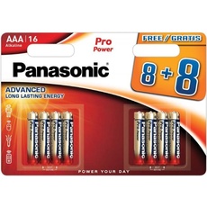 Panasonic PROMO Pro Power 8+8 LR03 (AAA) (16 Stk., AAA), Batterien + Akkus