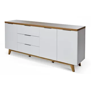 Jahnke Libre 180 x 77,4 x 39 cm Braun / Weiß