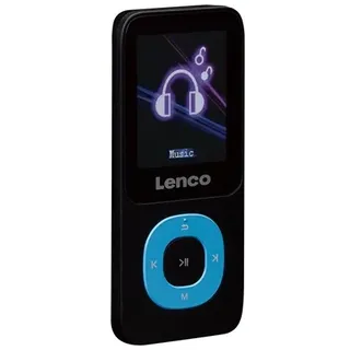 Lenco Xemio-659 - MP3/MP4 player with 4GB micro SD card - Blue - MP3 Spieler 4 GB