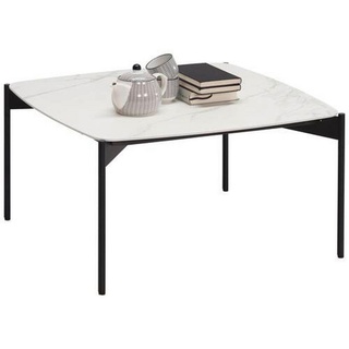 Venjakob COUCHTISCH Creme, Schwarz - 65x35x65 cm