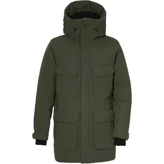 Didriksons Drew 8 - Herren Parka, Größe:L, Farbe:deep green - Grün