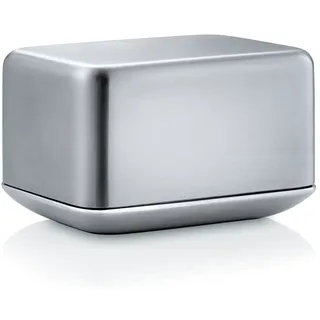 BLOMUS Basic Butterdose Edelstahl matt, 125 g Butter, small