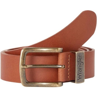 Wrangler Herren Metal Loop Gürtel, Braun cognac, 95