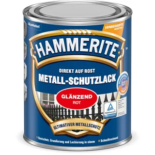 Metall-Schutzlack 750 ml rot glänzend